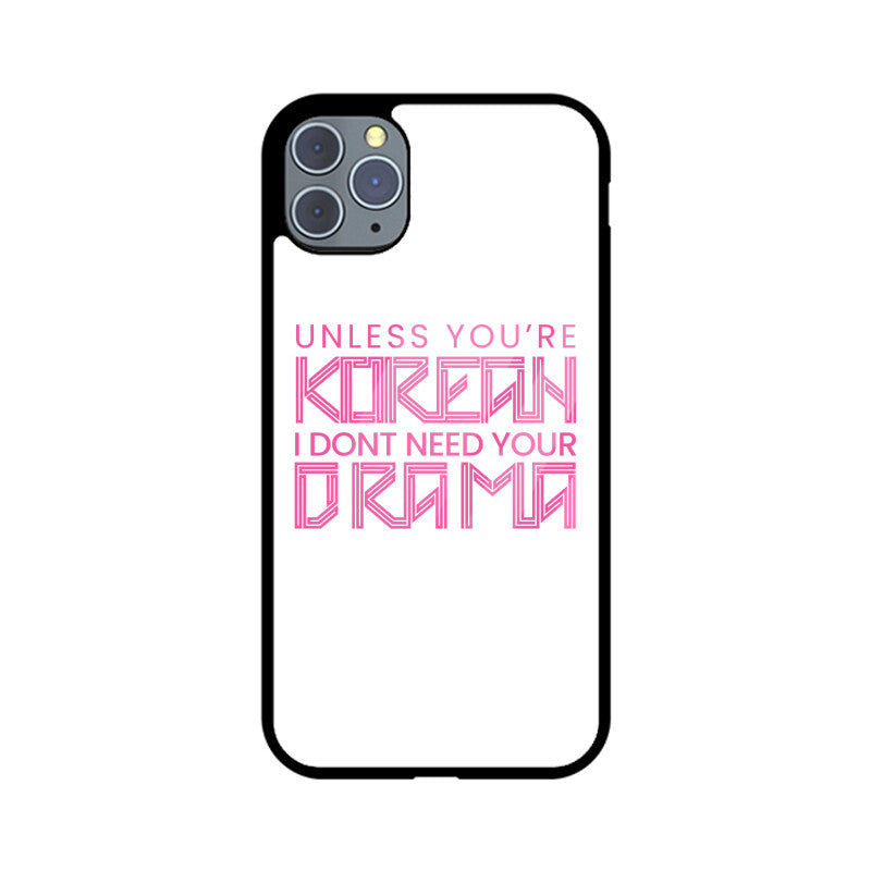 Phones are for Korean Drama only !