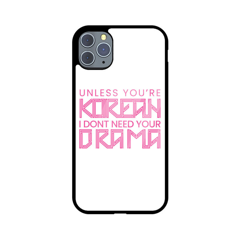 Phones are for Korean Drama only !