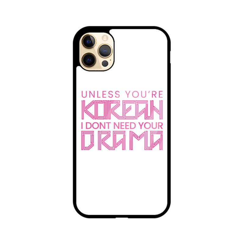 Phones are for Korean Drama only !
