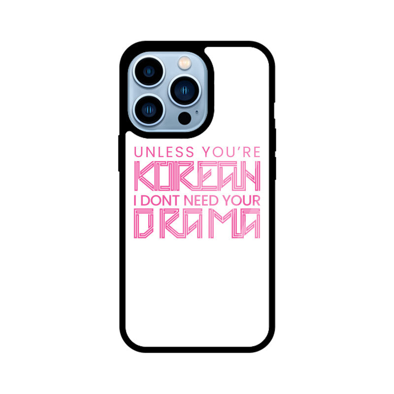 Phones are for Korean Drama only !