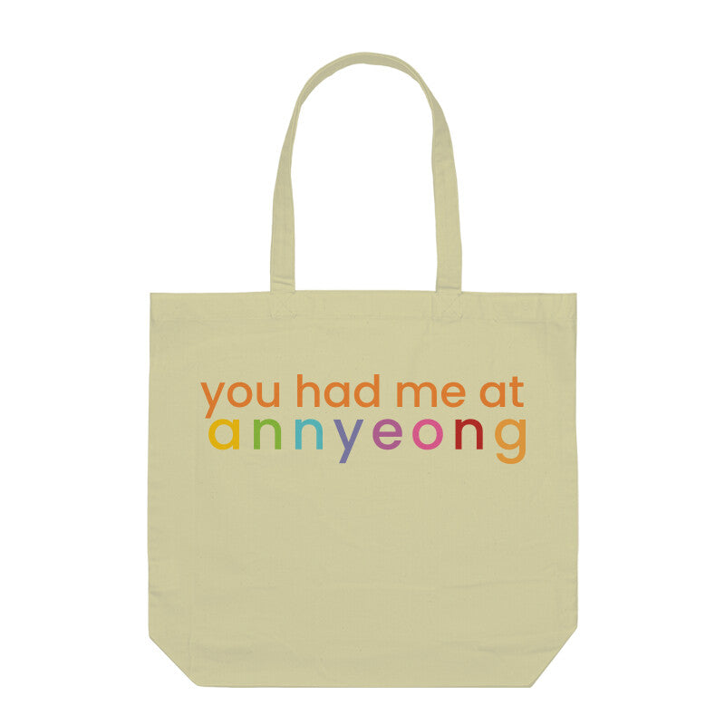 Say Hey with Annyeong Tote