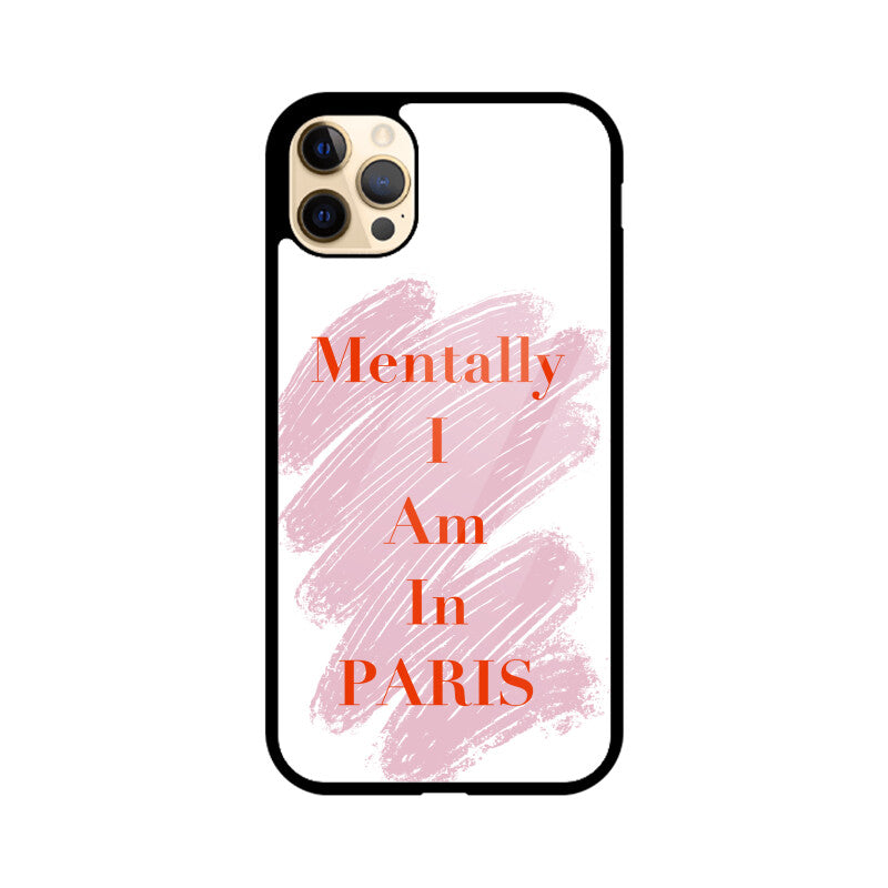"Mentally in Paris" Phonecover