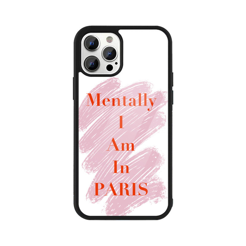"Mentally in Paris" Phonecover