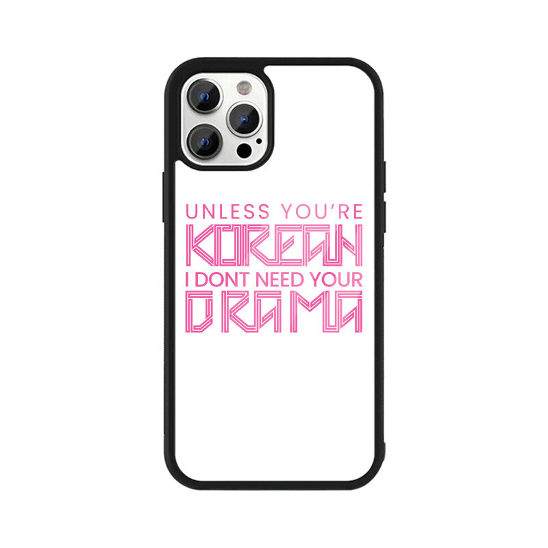 Phones are for Korean Drama only !