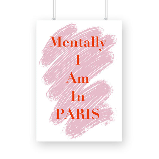 "Mentally in Paris"