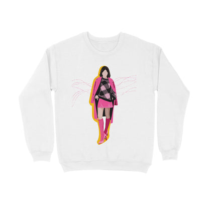 Girl in PARIS Sweatshirt